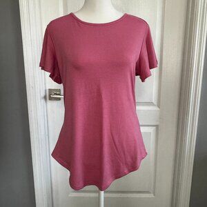 Amazon T-Shirt Top Size Small Pink